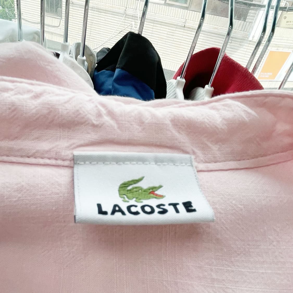 라코스테 헨리넥 면셔츠 L 진스센스 상품이미지4