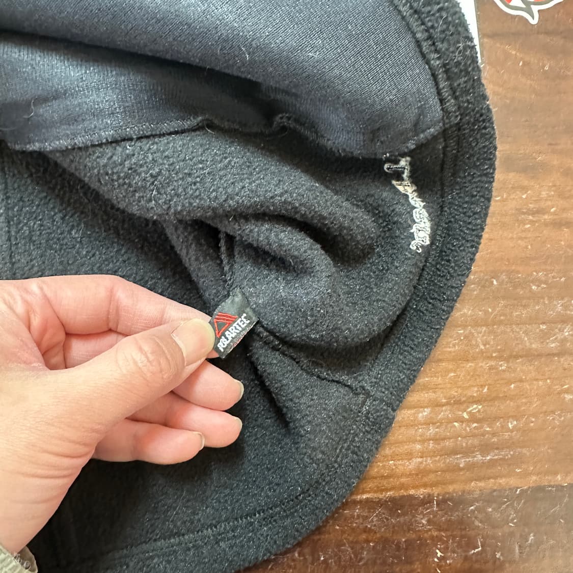 00s 엘엘빈 폴라텍 후리스 스냅티 XL 상품이미지5