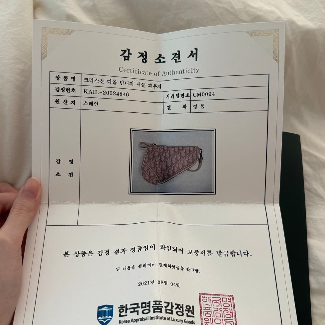 빈티지 디올 오블리크 pvc백 새들백 핑크 상품이미지10