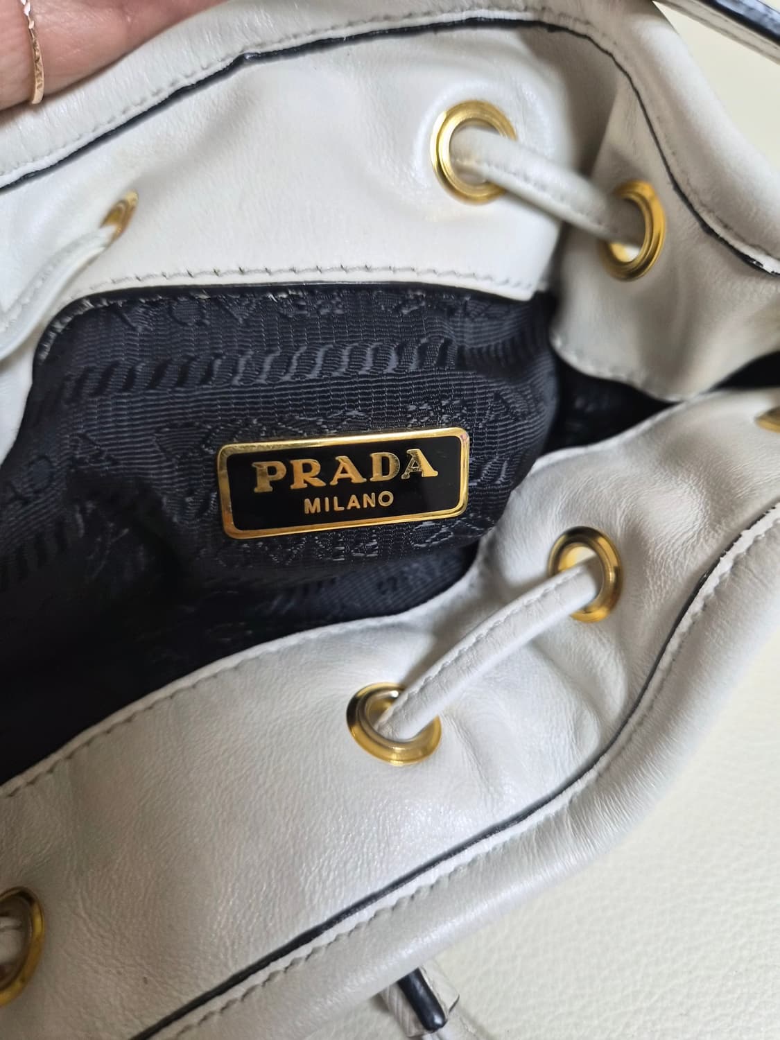 프라다정품 버킷백  상품이미지8