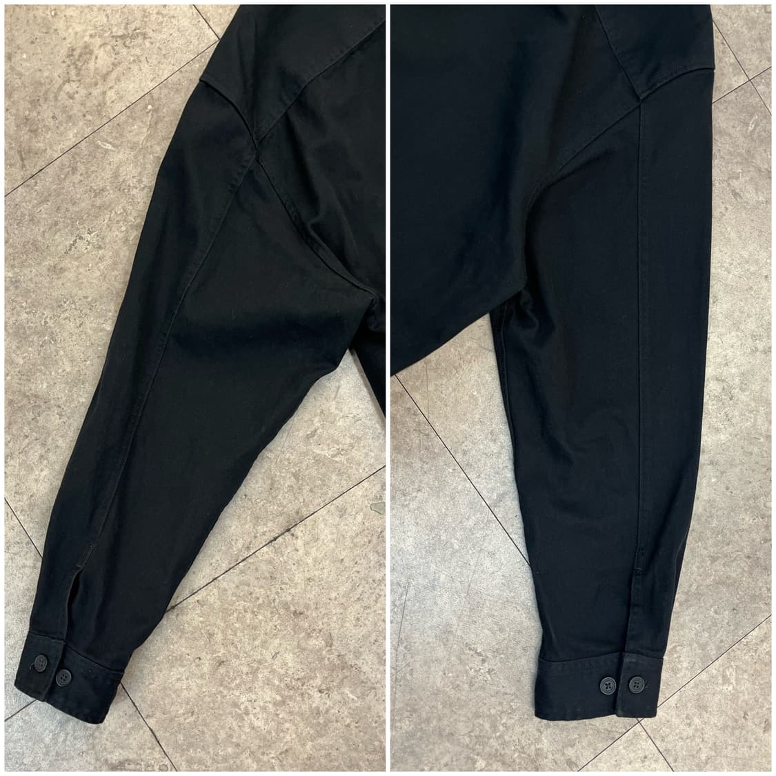 에디바우어 카라 자켓 블랙 3XL #csz2777 상품이미지7