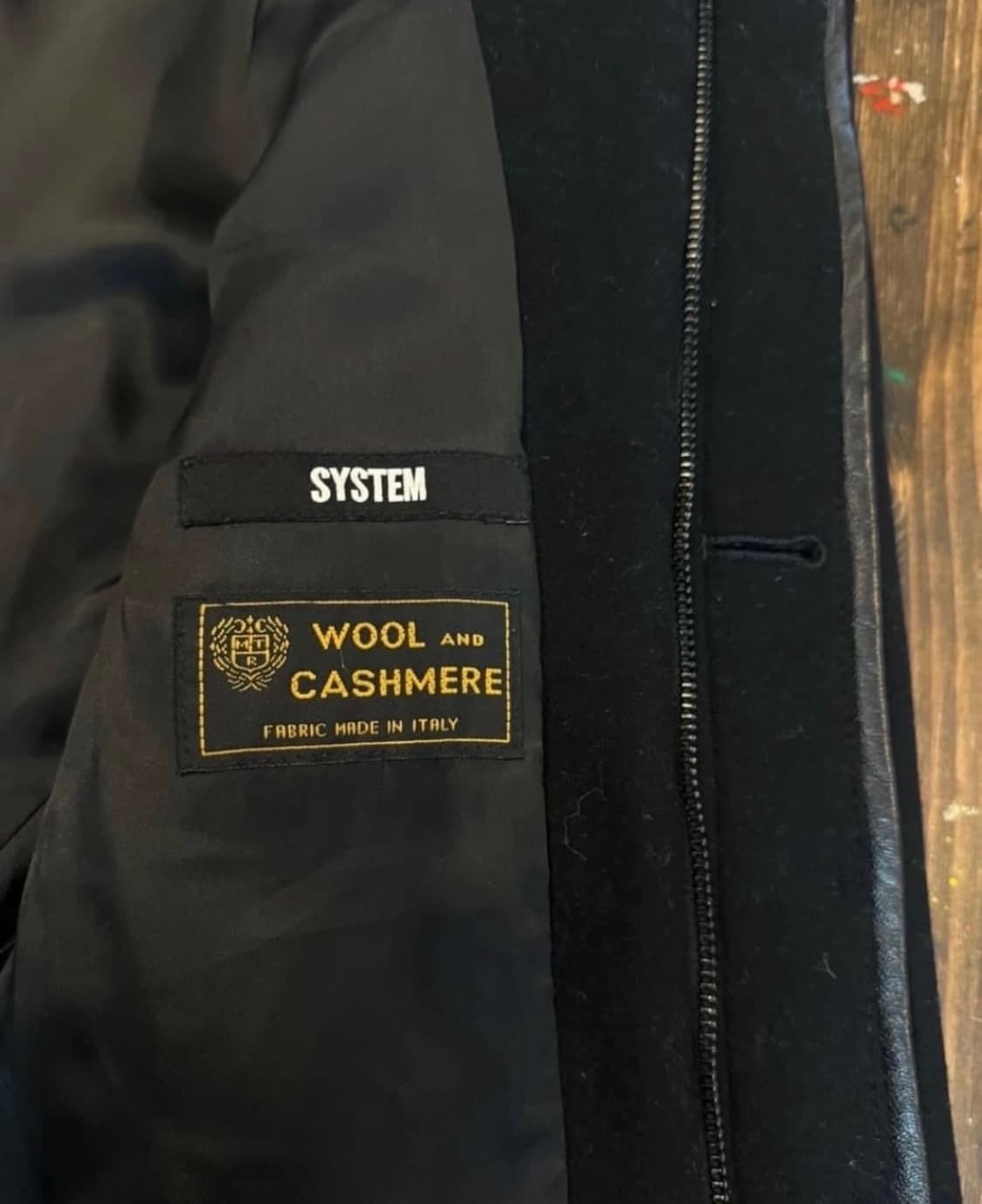 시스템옴므 캐시미어 피코트 상품이미지3