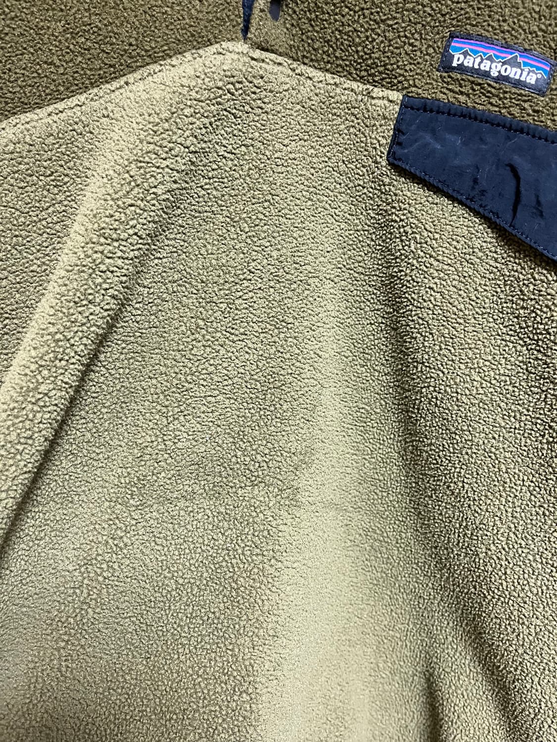 (켄달제너 착용) 파타고니아 신칠라 카키 L판매 상품이미지7