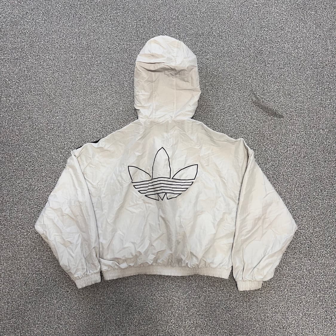 아디다스 삼선 바람막이 화이트 상품이미지3