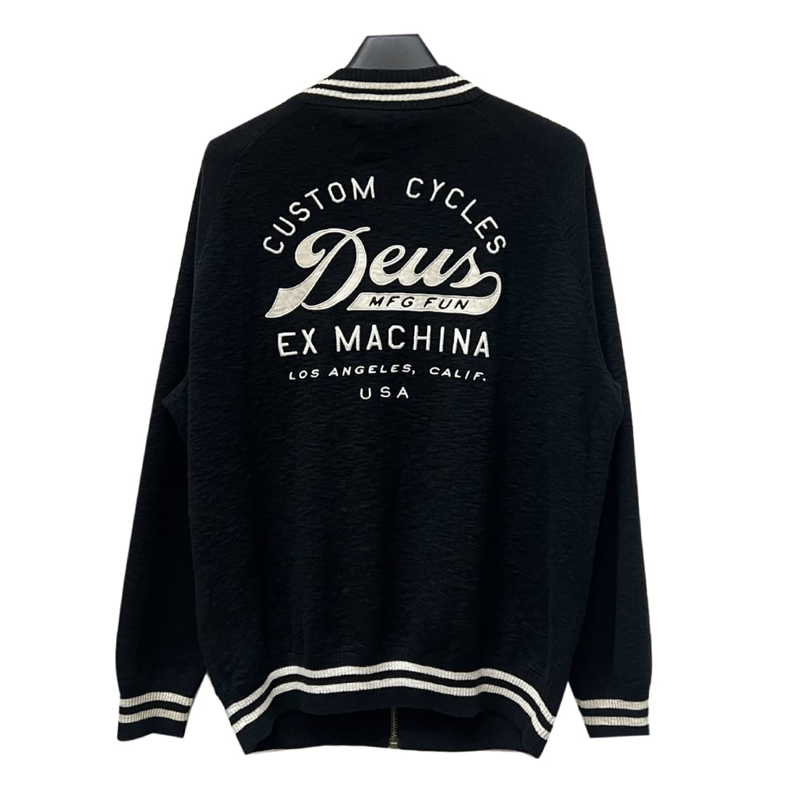 데우스 엑스 마키나 니트 블루종 자켓 XL 상품이미지3