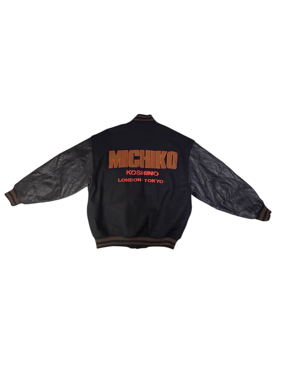 빈티지 미치코 코시노 런던 MICHIKO 바시티 스타디움 자켓 F 상품이미지7