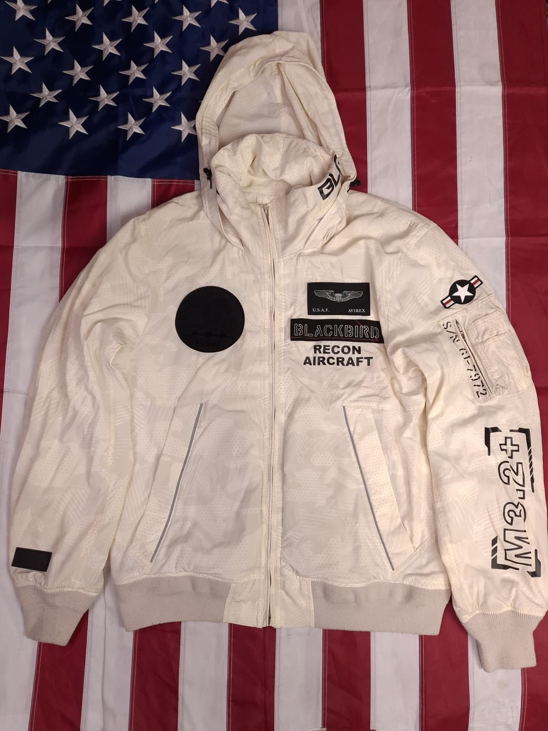 오리지날 아비렉스 USAF 바람막이 자켓 상품이미지2