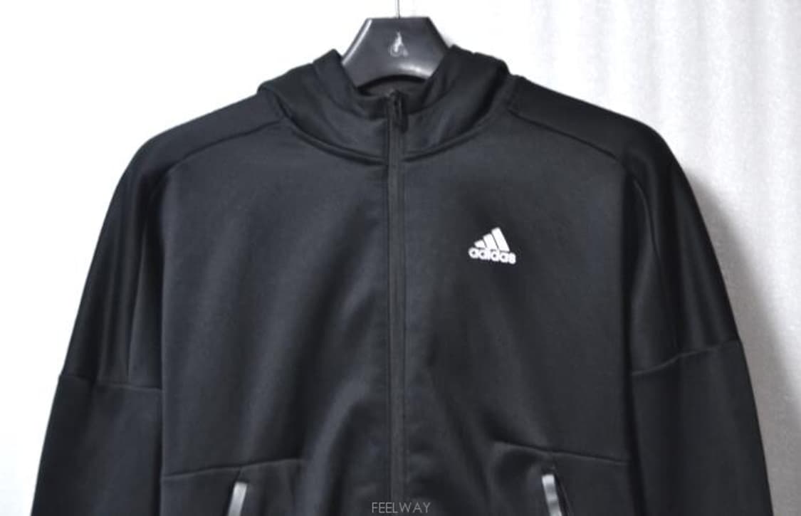 아디다스/남성기모후드풀집업자켓(사이즈95) 상품이미지3