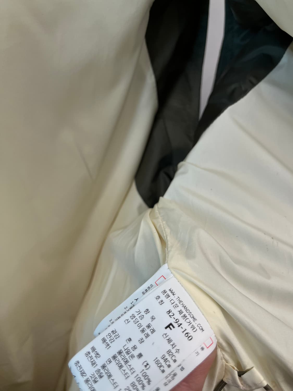 여) 타임 구스 패딩조끼  상품이미지9