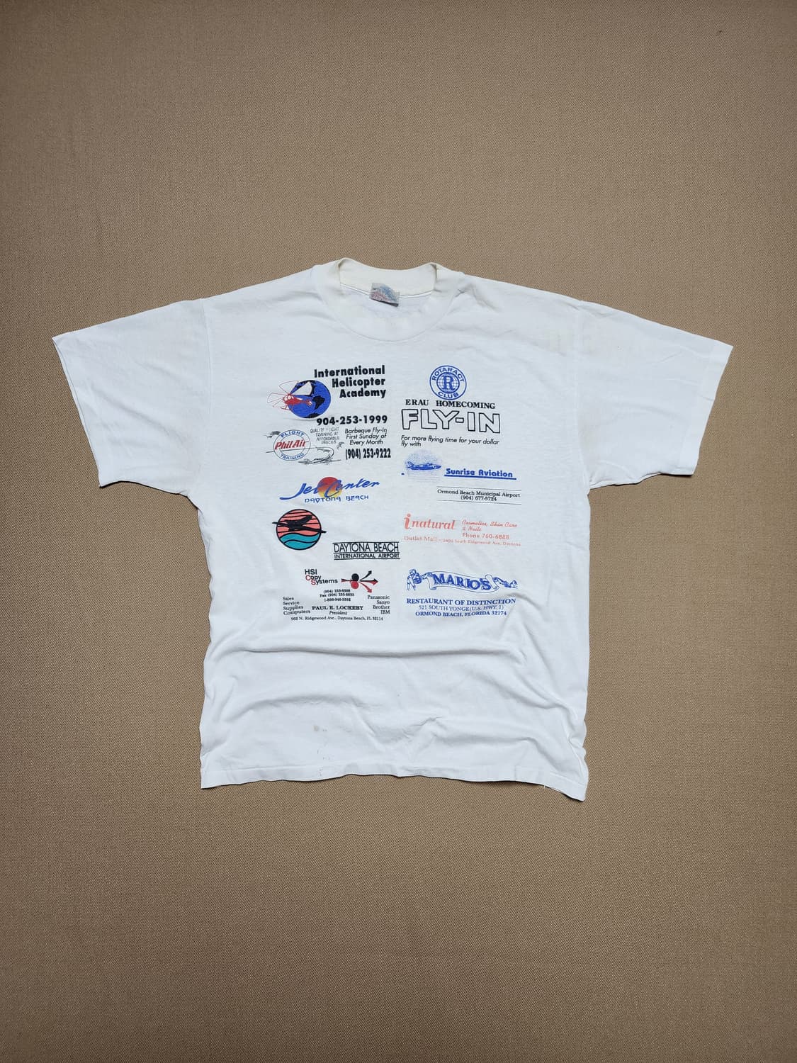 80s Hanes Fifty-Fifty FLY-IN 싱글스티치 반팔티23 상품이미지1