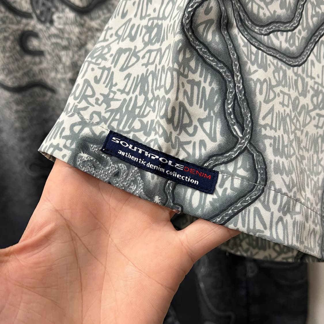 00s South Pole 사우스폴 힙합 빈티지 반팔 셔츠 XL 상품이미지4