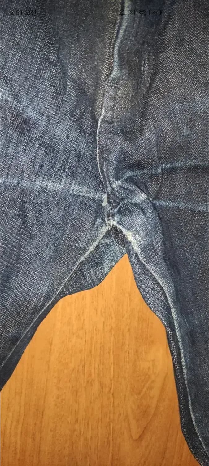 네페진 스키니가이 인디고 브로큰트윌 셀비지 상품이미지4