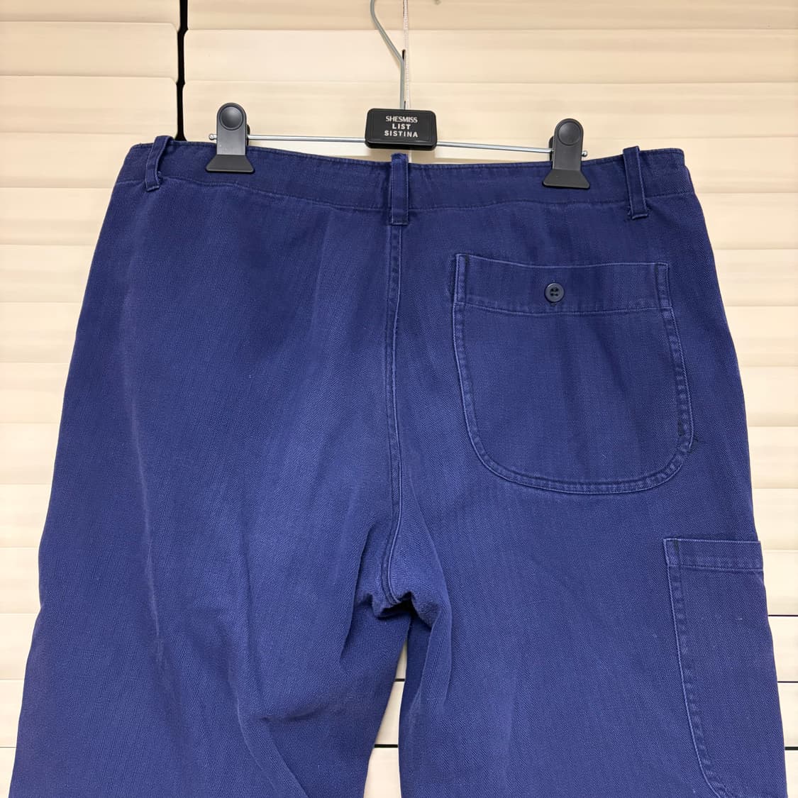 80-90s 빈티지 프렌치 워크 팬츠 페인티드 굿페이드 50 상품이미지6