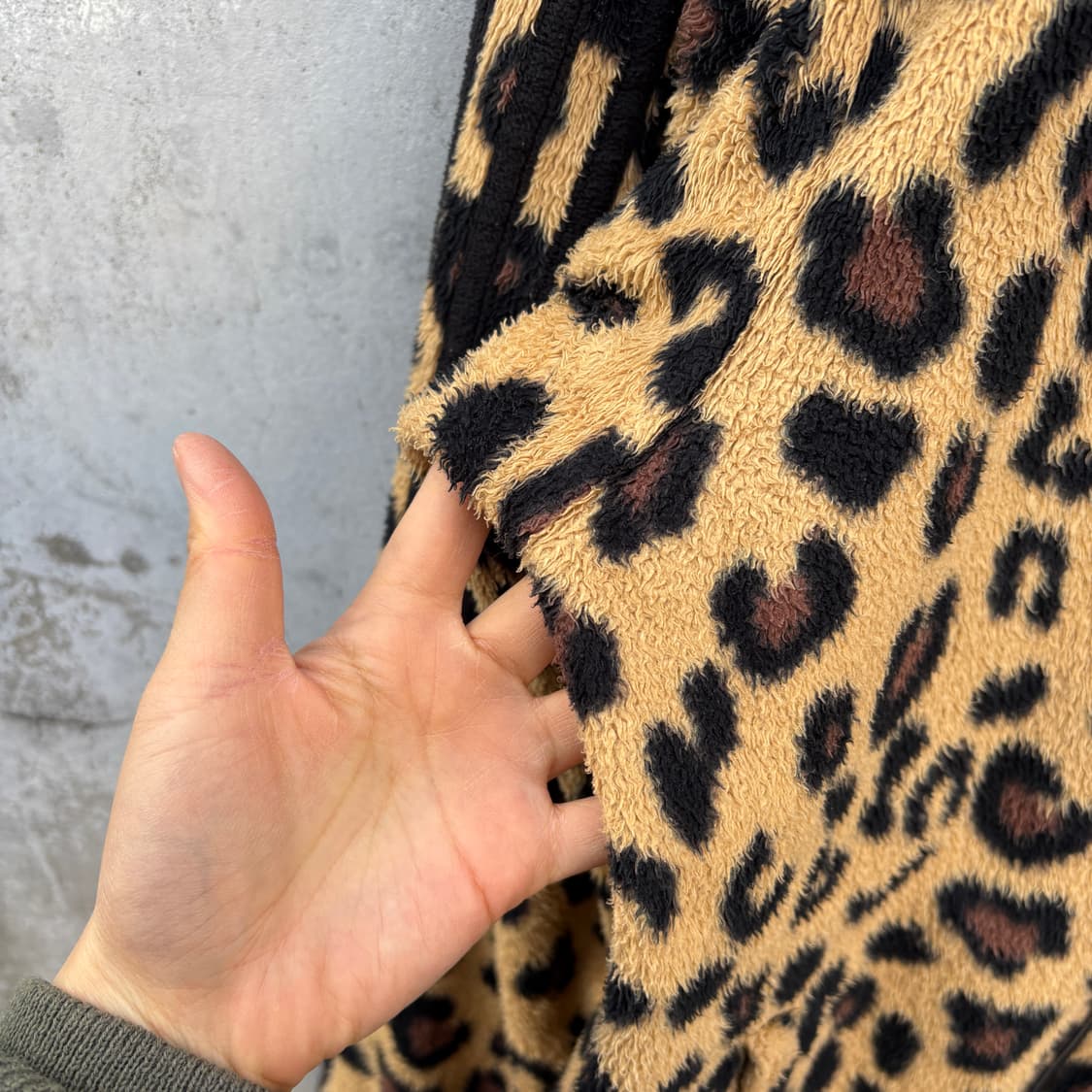 Adidas 아디다스 레오파드 호피 플리스 후리스 자켓 상품이미지4