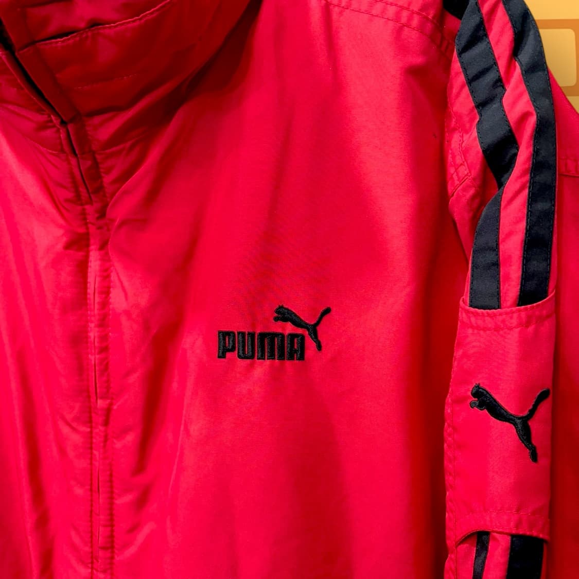 90s Puma 스몰 로고 점퍼 (XL) 상품이미지3
