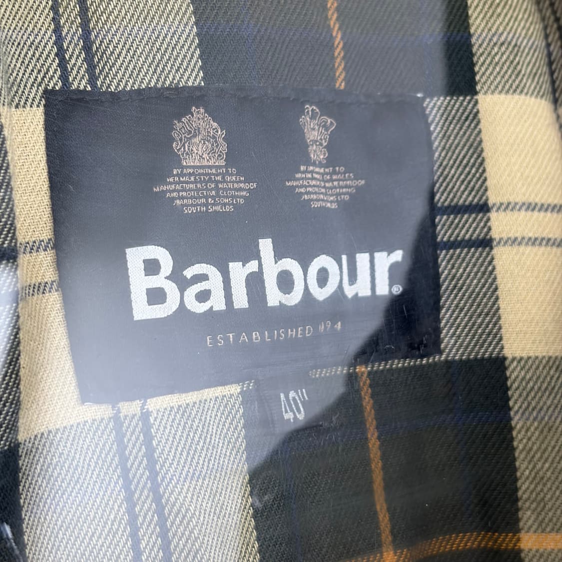 바버 트랜스포트 왁스 자켓 상품이미지6