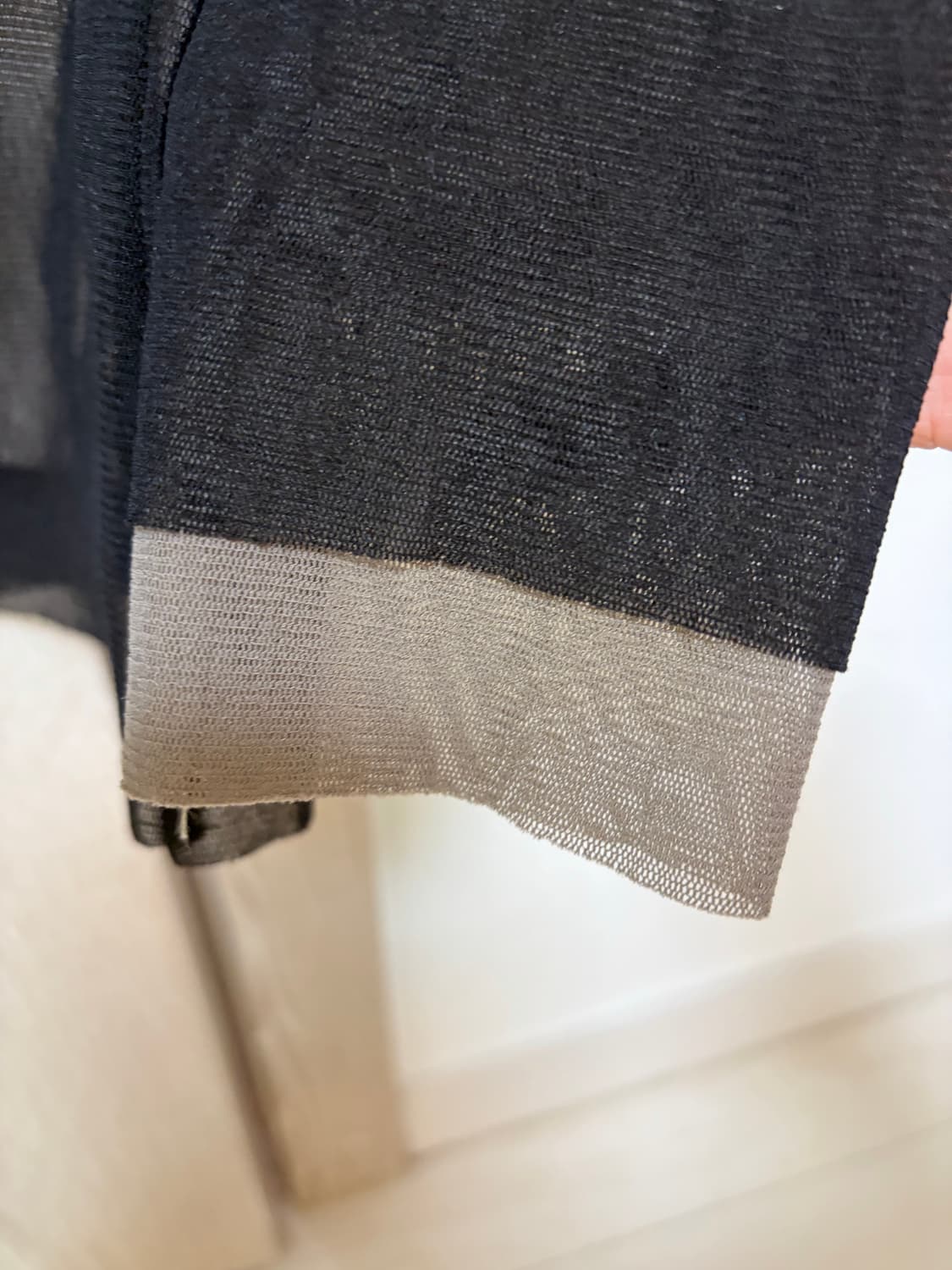 미스치프 보트넥 매쉬탑 M 상품이미지6