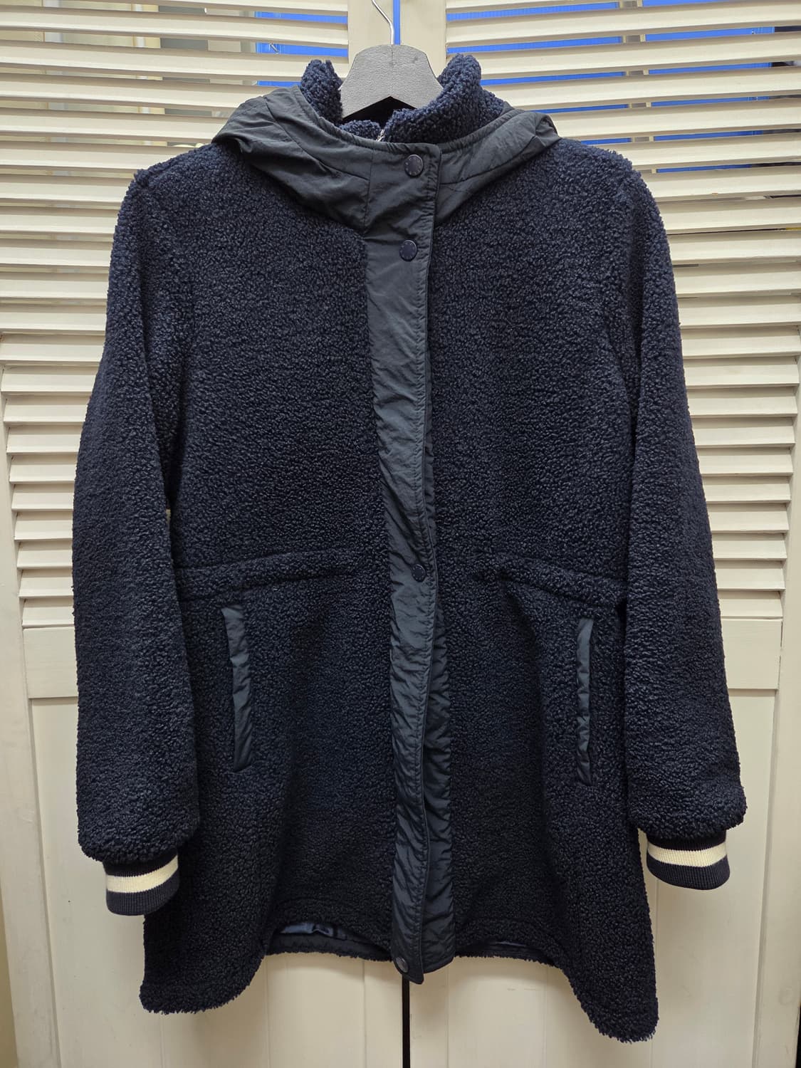 크로커다일레이디 후리스 양털 후드 점퍼 상품이미지1