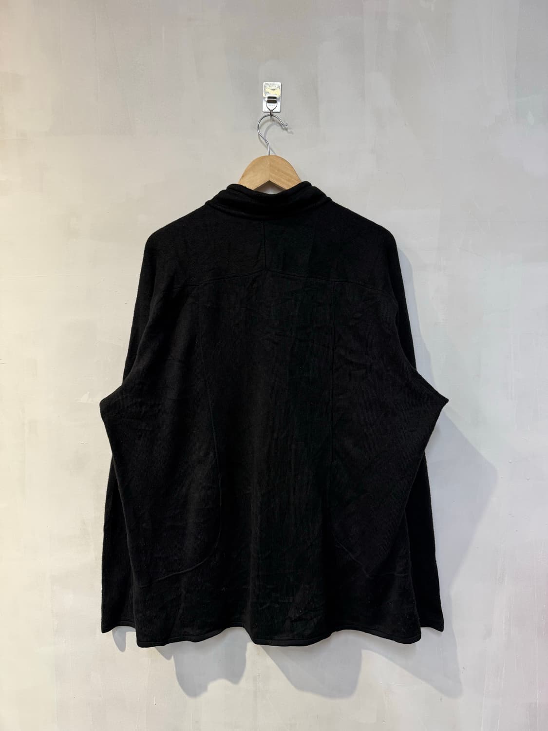 파타고니아 블랙 플리스 집업 상품이미지4