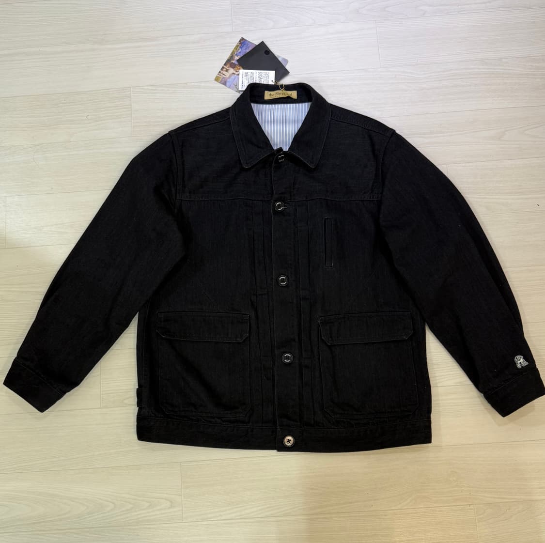 undercover  the shepherd 블랙 데님 자켓 상품이미지1