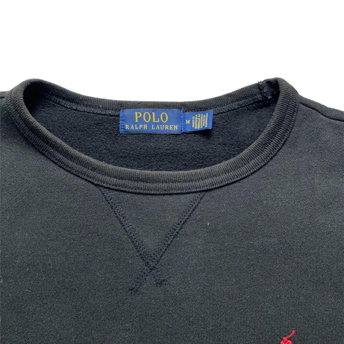 폴로 검정 맨투맨 중고 구제 빈티지 상품이미지3