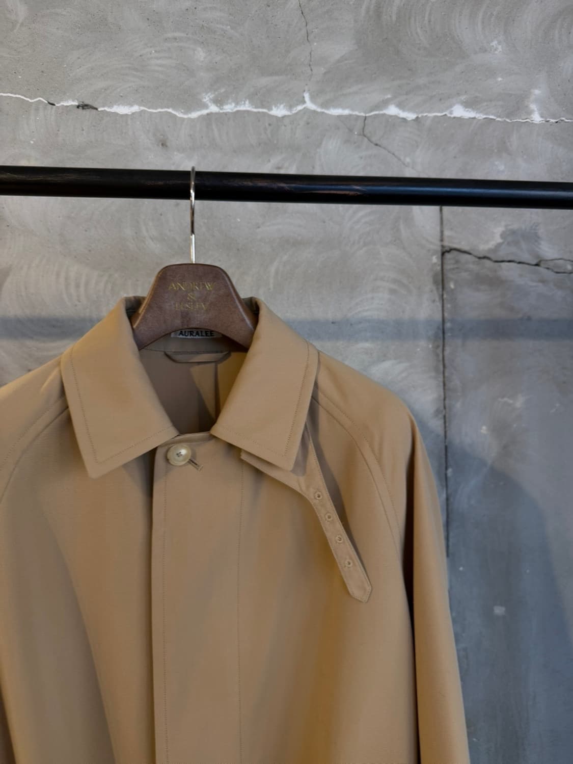 오라리 벨티드 래글런 코트 100 상품이미지2