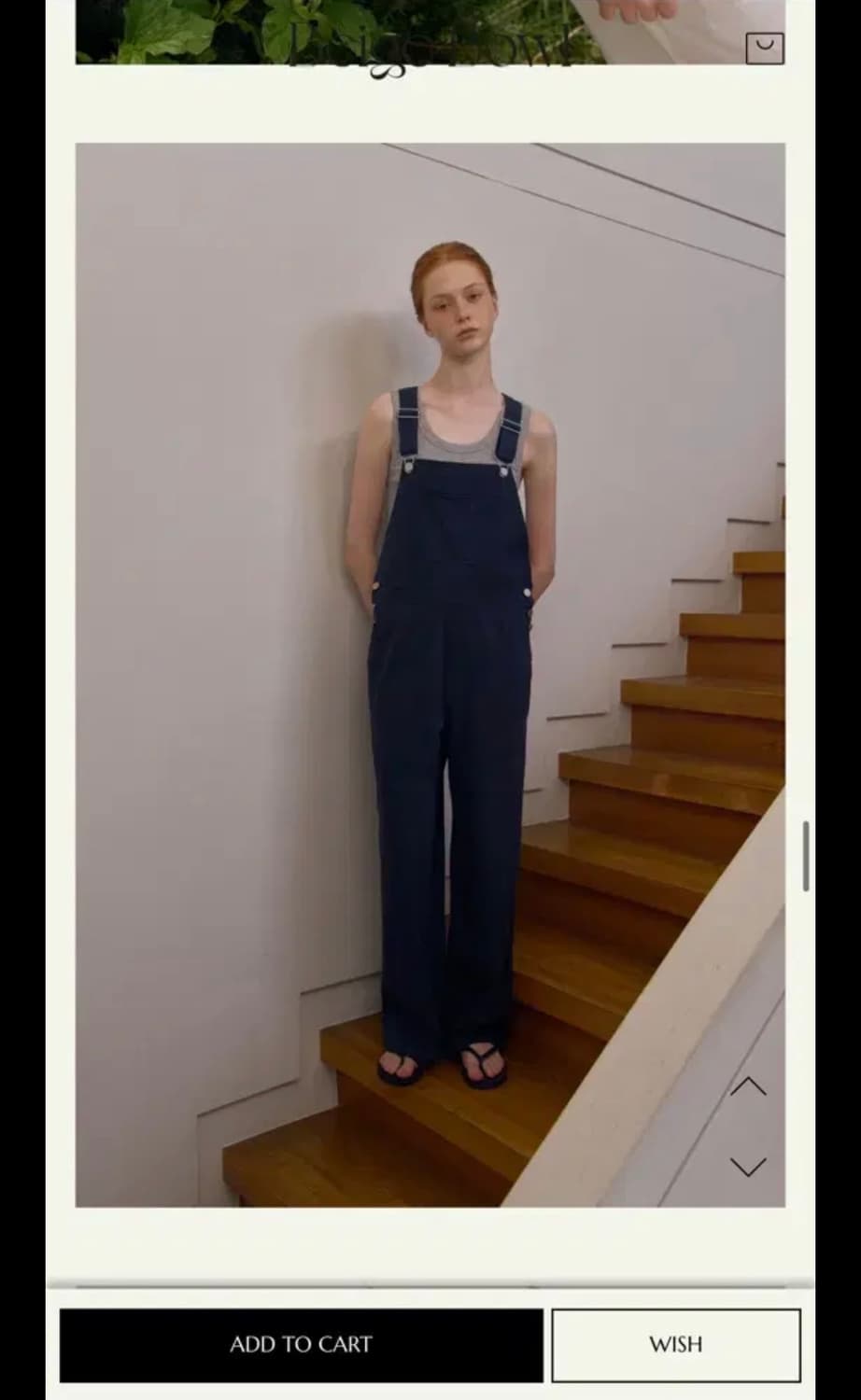 베이지보울 cotton overalls pants 상품이미지1