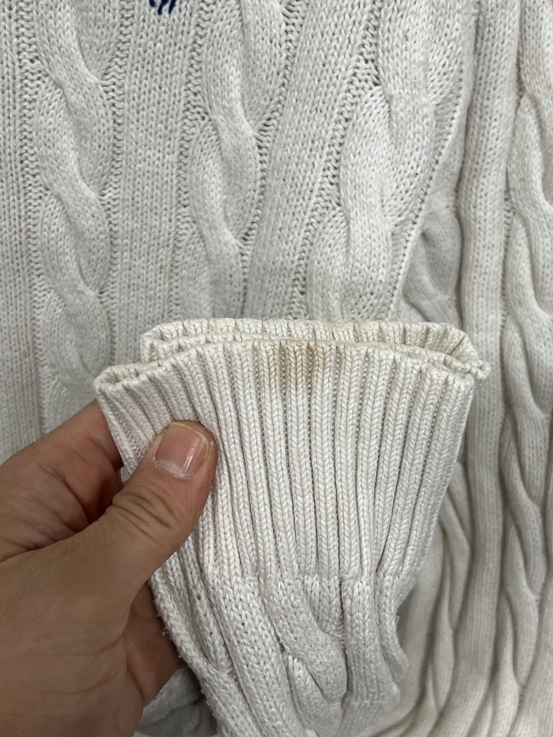 폴로 랄프로렌 케이블 꽈배기 니트 상품이미지7