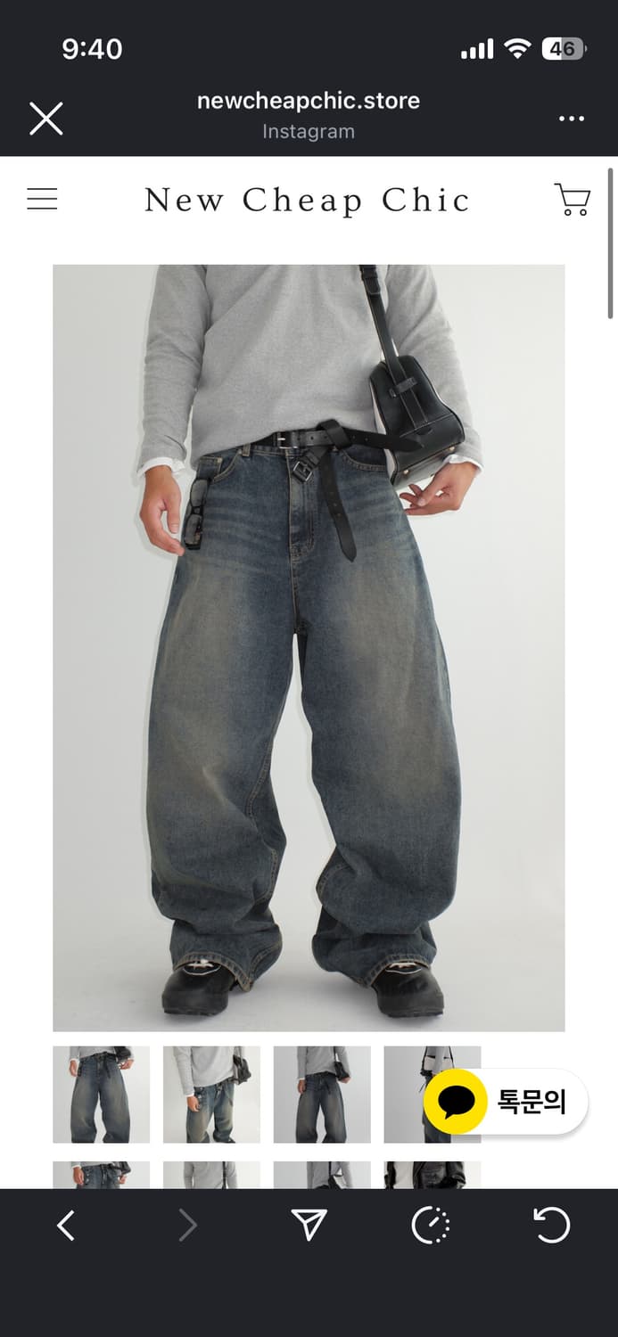 뉴치프시크 데님 M 상품이미지1