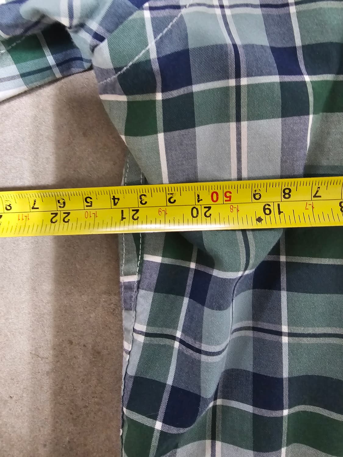 유니클로 체크 남방 L사이즈 상품이미지4