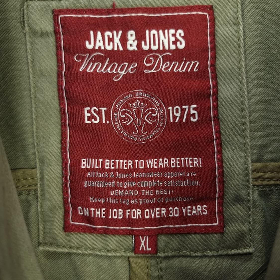 [잭앤존스] 밀리터리 멀티 포켓 빈티지 코튼 집업 자켓 M19358 상품이미지7