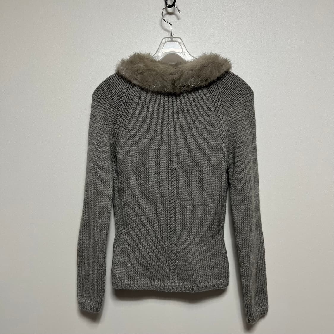 블루마린 밍크 이태리 밍크 가디건 상품이미지5