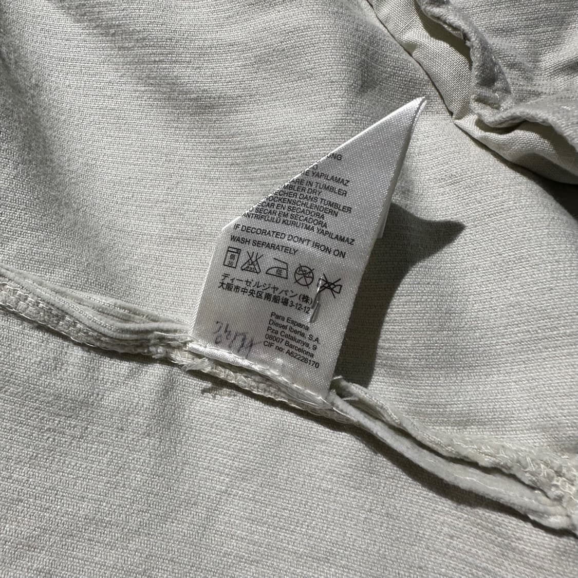 디젤 코듀로이 싱글 2B 블레이저 자켓 상품이미지9