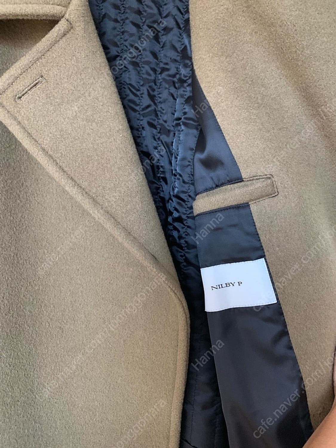 닐바이피 카멜 래글런 코트 상품이미지5