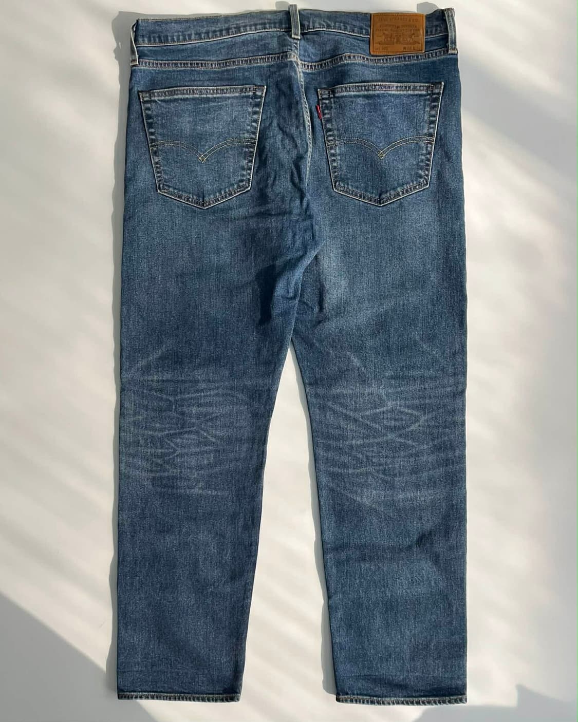 [36/32] 리바이스 프리미엄 502 레귤러 테이퍼드 데님 팬츠 상품이미지3