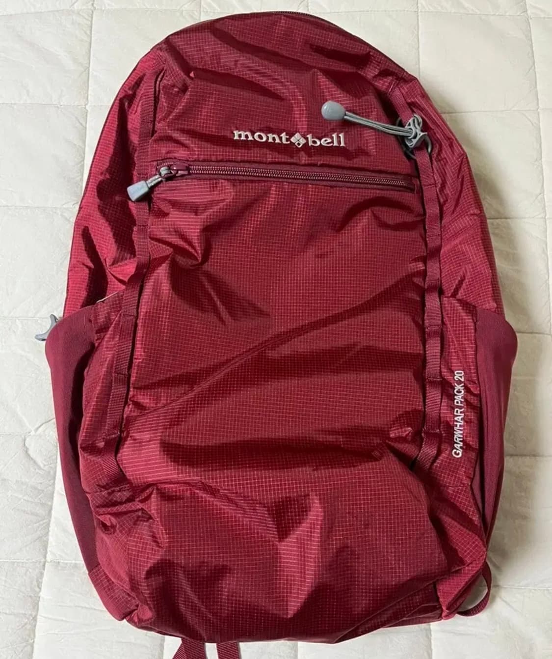 몽벨 경량 백팩 버건디 상품이미지2