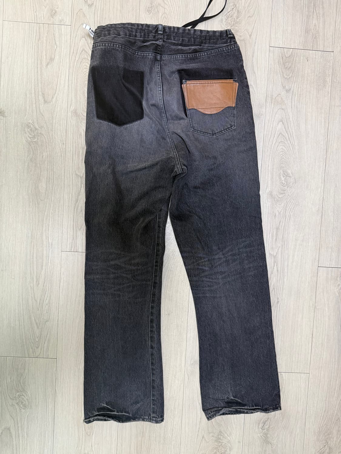 미하라 야스히로 블랙 데님팬츠 상품이미지2