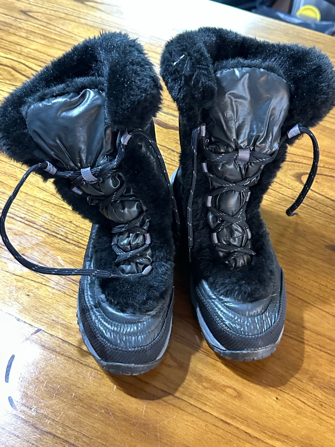 노스페이스 털 부츠 215mm 블랙 상품이미지3