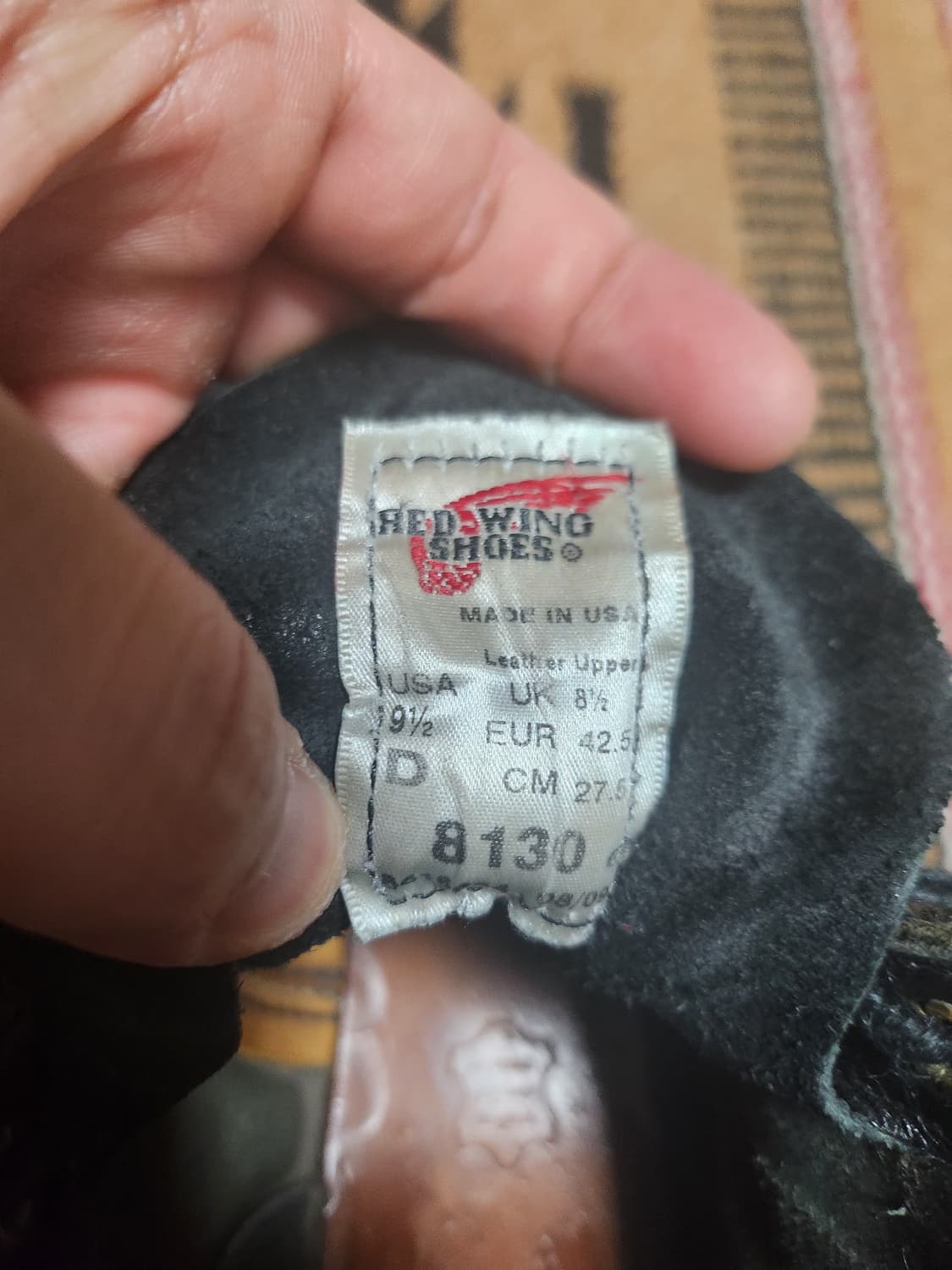 레드윙 8130 목토 9D 상품이미지2