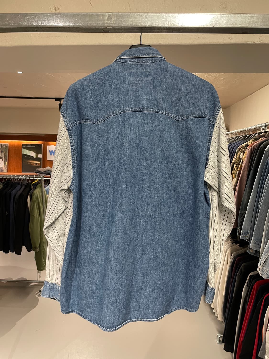 빈티지 데님 웨스턴 셔츠 상품이미지6