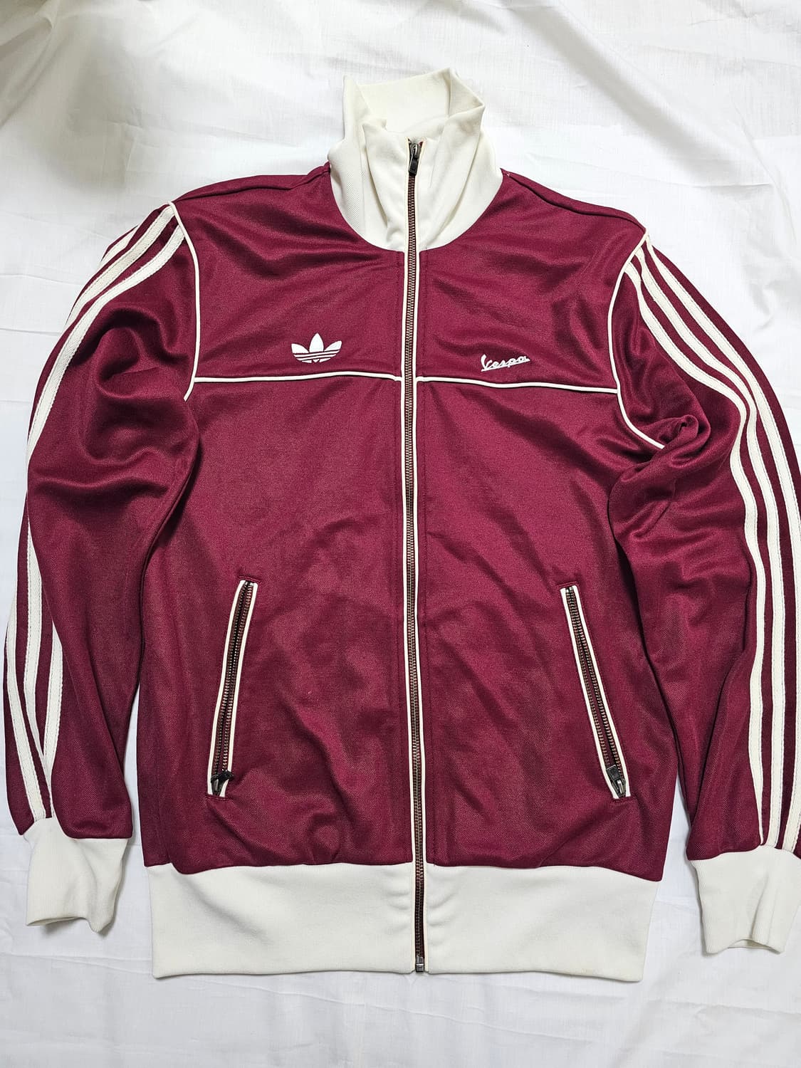 아디다스 베스파 트랙탑 버건디 100사이즈 상품이미지1