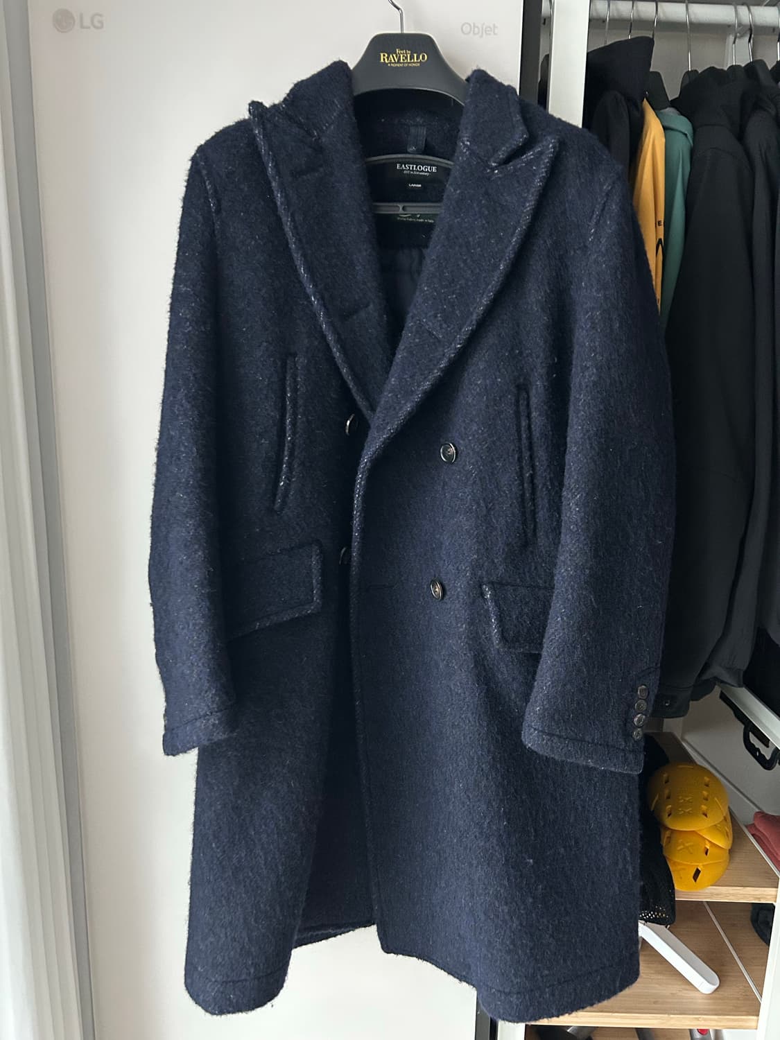 이스트로그 체스트 필드코트 헤어리울 상품이미지1