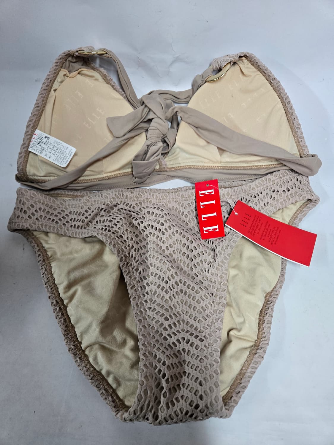 새제품)엘르 비키시 수영복  + 비치웨어 90~95 상품이미지3