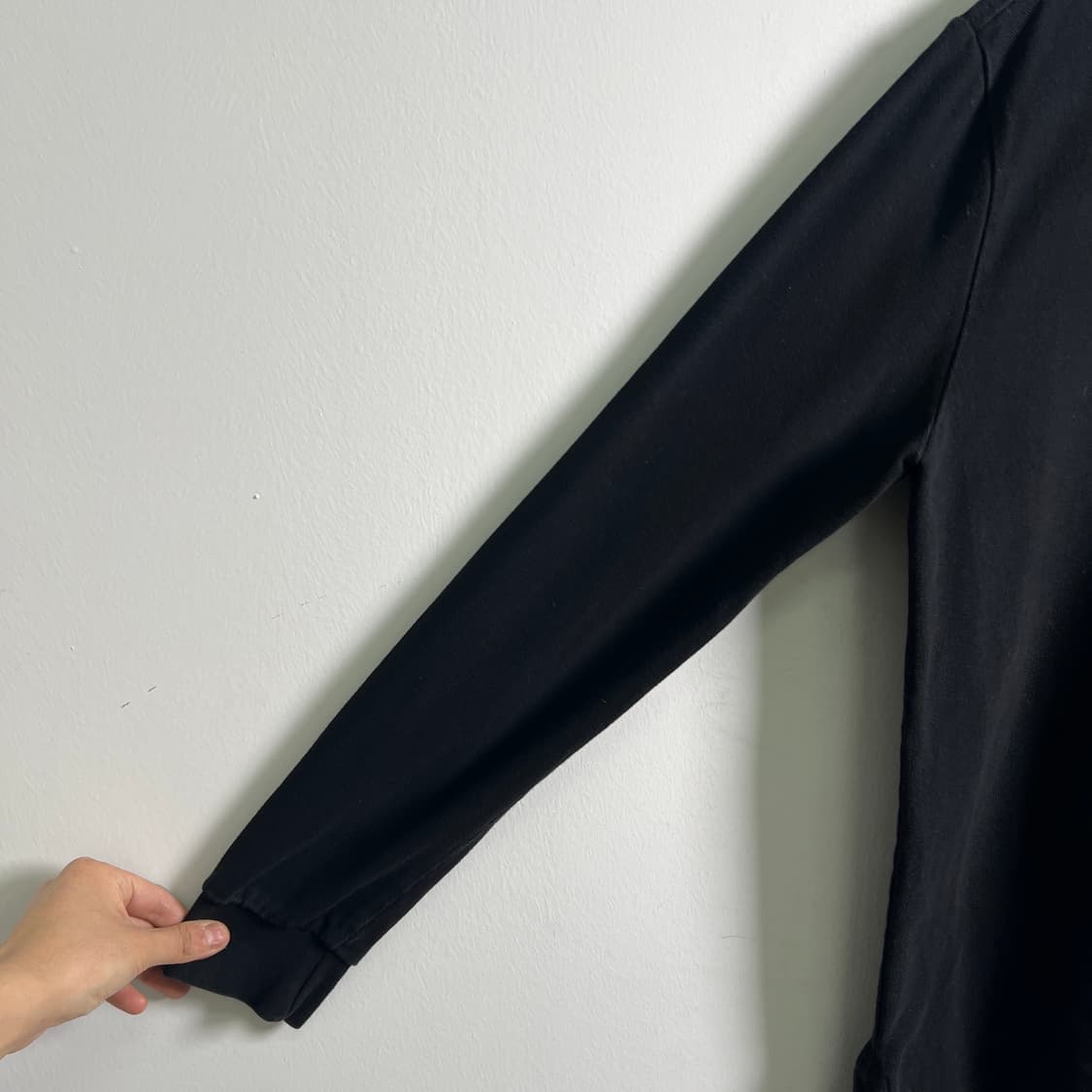 폴로 랄프로렌 블랙 긴팔 카라티 L 상품이미지7