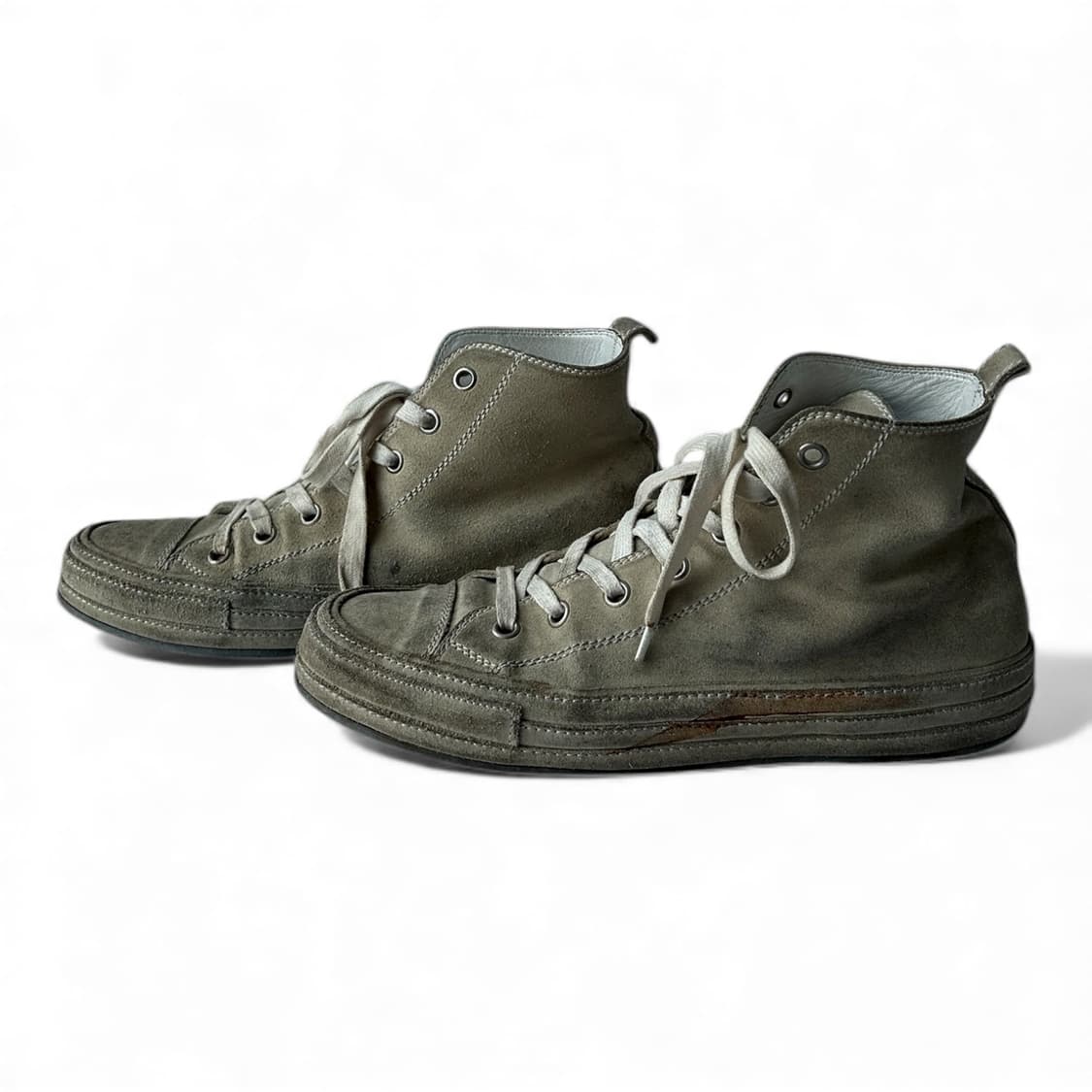 Ann Demeulemeester Suede High Sneakers 상품이미지3