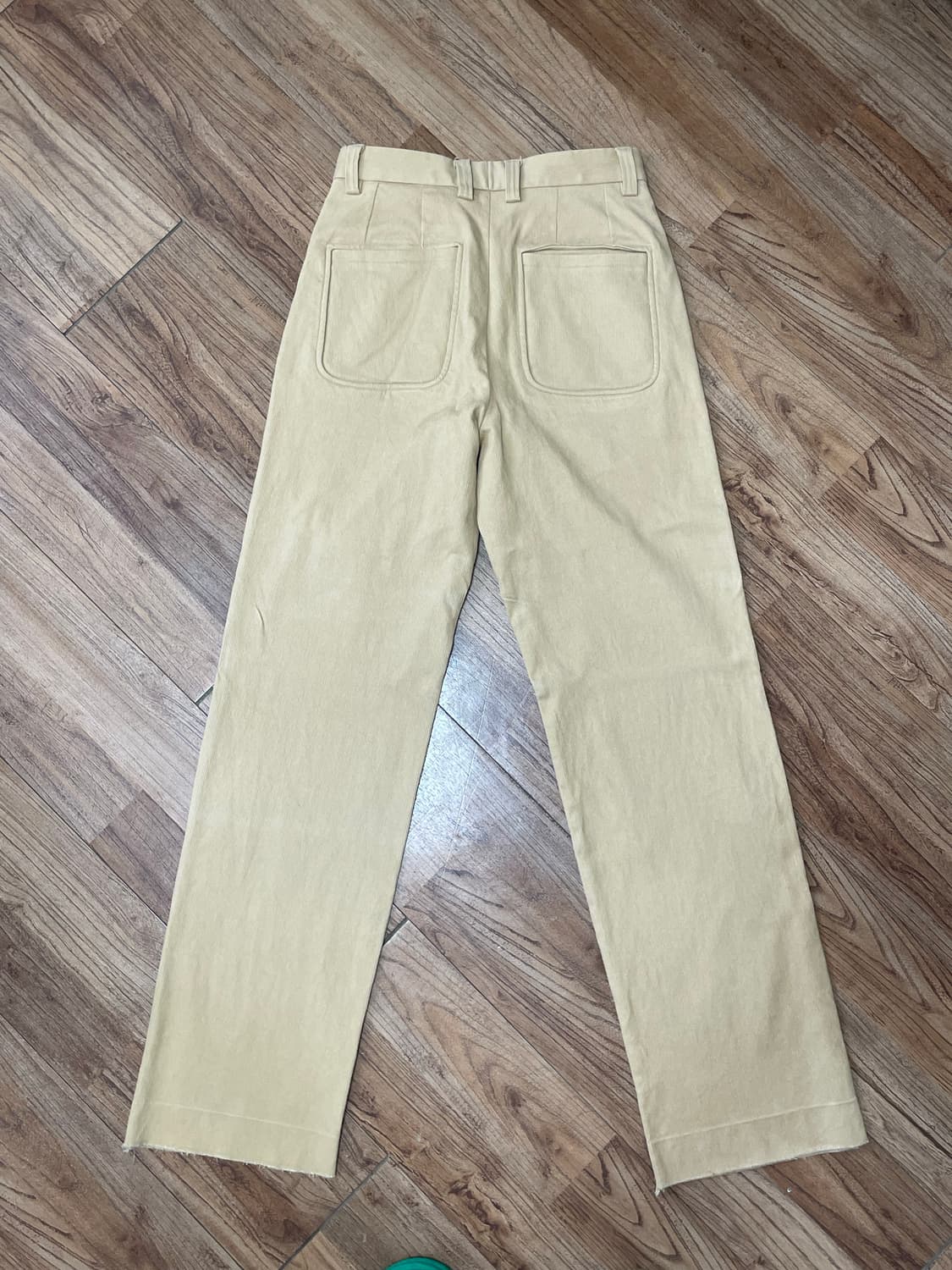 STU 라운드 패치 포켓 팬츠 베이지 상품이미지3