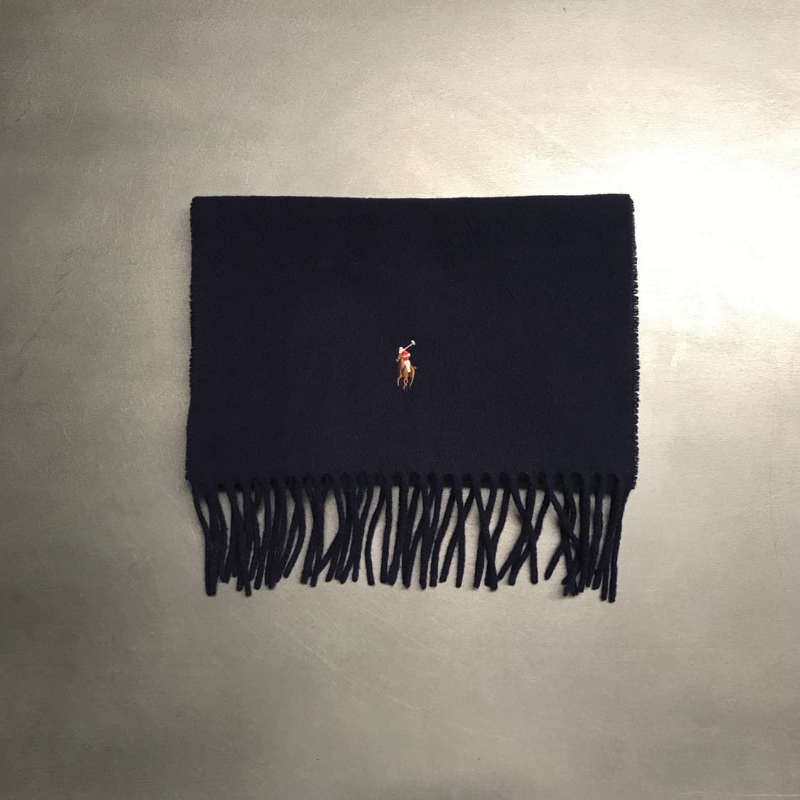 폴로 랄프로렌 머플러 네이비 상품이미지2
