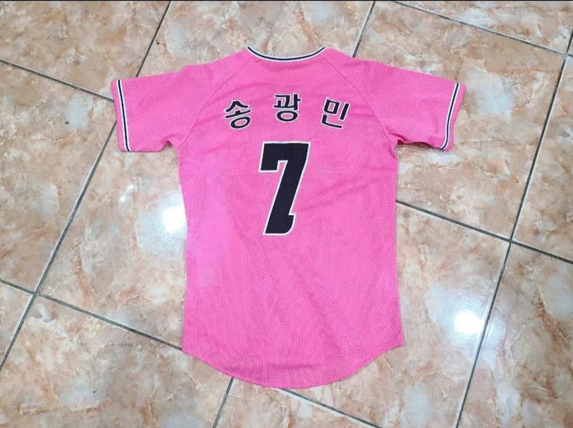 한화이글스 핑니폼 송광민 마킹 (85) 상품이미지2