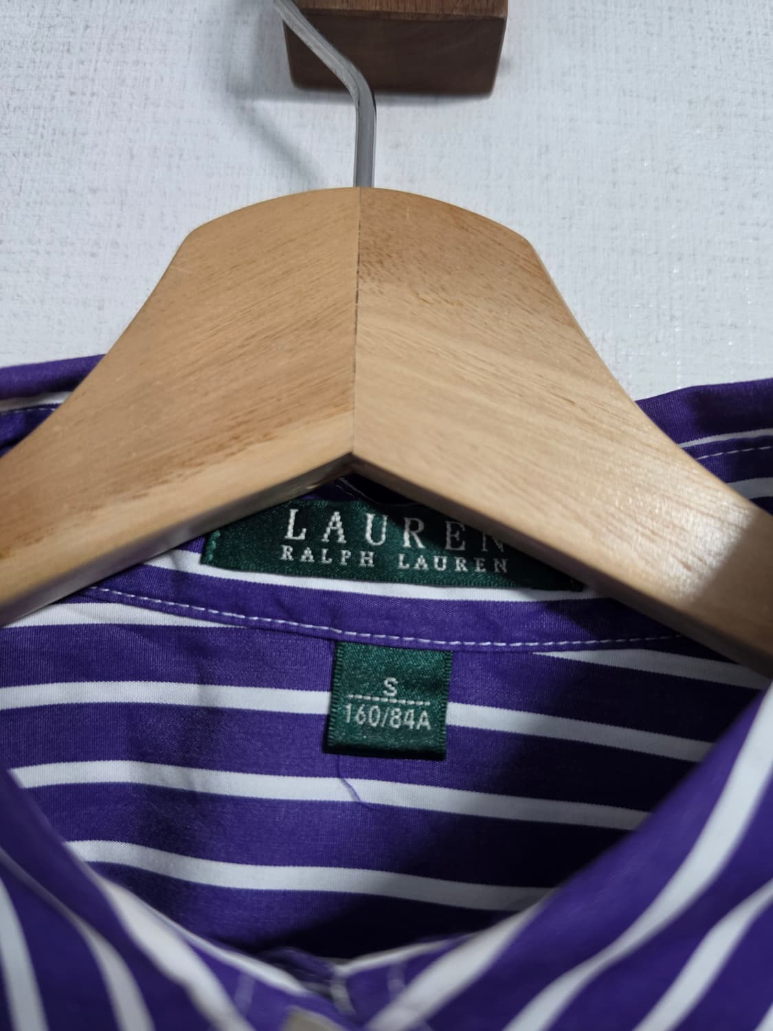 로렌 랄프로렌 여성 스트라이프 셔츠 S 상품이미지3