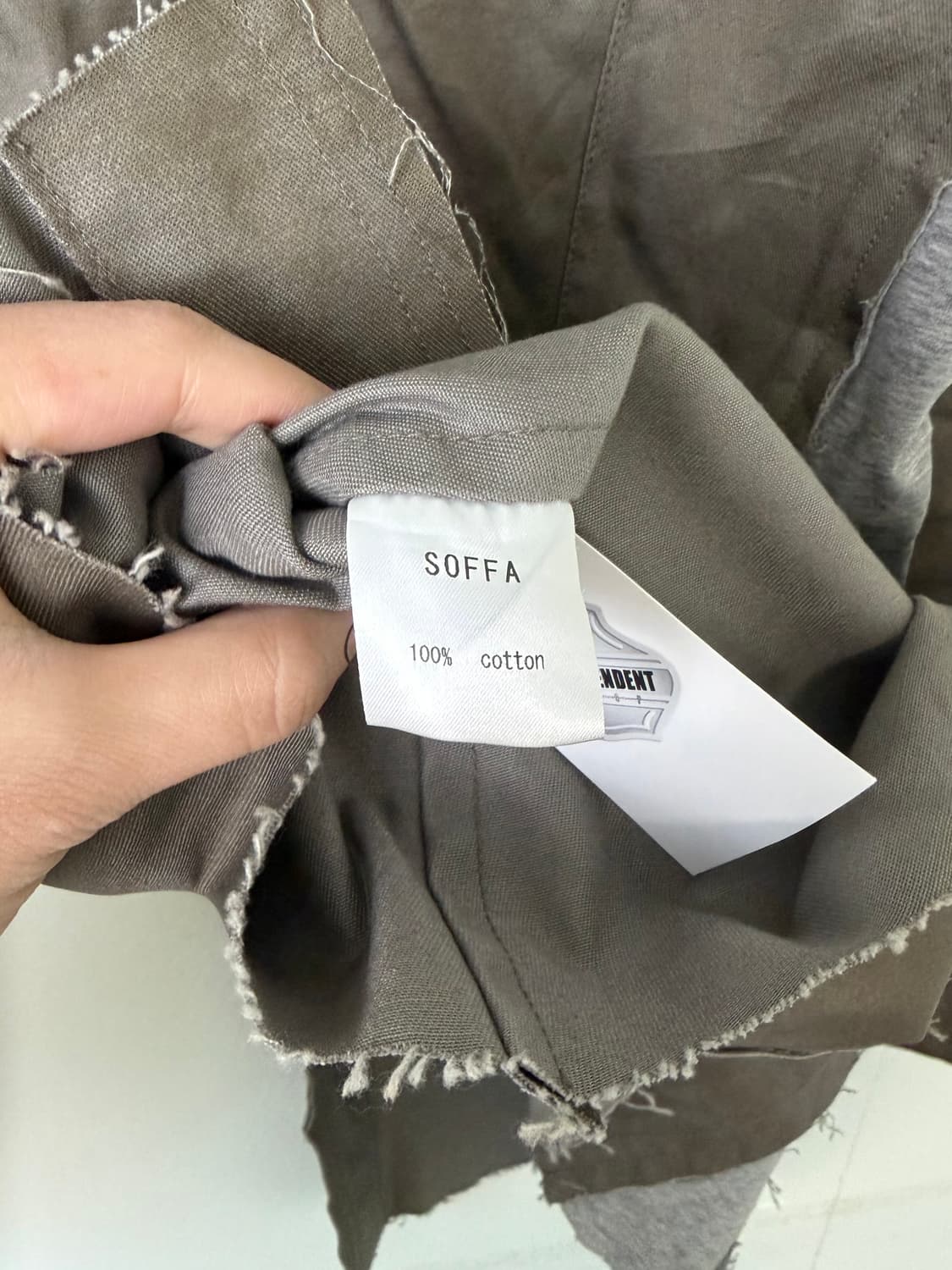 SOFFA 컷오프 코티드 셔츠 (MADE IN JAPAN) 상품이미지7